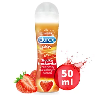Durex Odgrywają Smar truskawkowy 50 ml - Lubrykanty - miniaturka - grafika 1