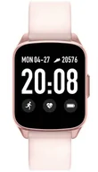 Smartwatch - Gino Rossi SW009-2 Różowy - miniaturka - grafika 1