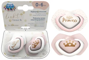 CANPOL SMOCZEK SYMETRYCZNY ROYAL BABY 0-6m - Smoczki uspokajające - miniaturka - grafika 1