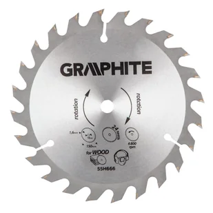 Graphite Tarcza 55H666 Energy+ - Tarcze do pił - miniaturka - grafika 2