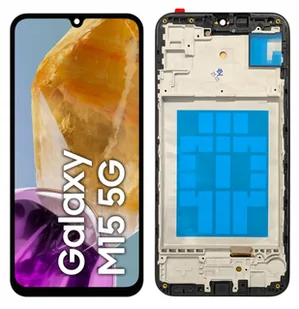WYŚWIETLACZ EKRAN LCD DO SAMSUNG GALAXY M15 5G OLED RAMKA SM-M156B M156B - Części serwisowe do telefonów - miniaturka - grafika 1