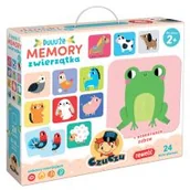 Książki edukacyjne - CzuCzu. Duuuże Memory. Zwierzątka - miniaturka - grafika 1