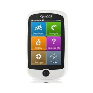 MIO Cyclo 205 Central Europe czarny / Czujniki w zestawie: kadencja prędkość tętno - Liczniki rowerowe - miniaturka - grafika 1