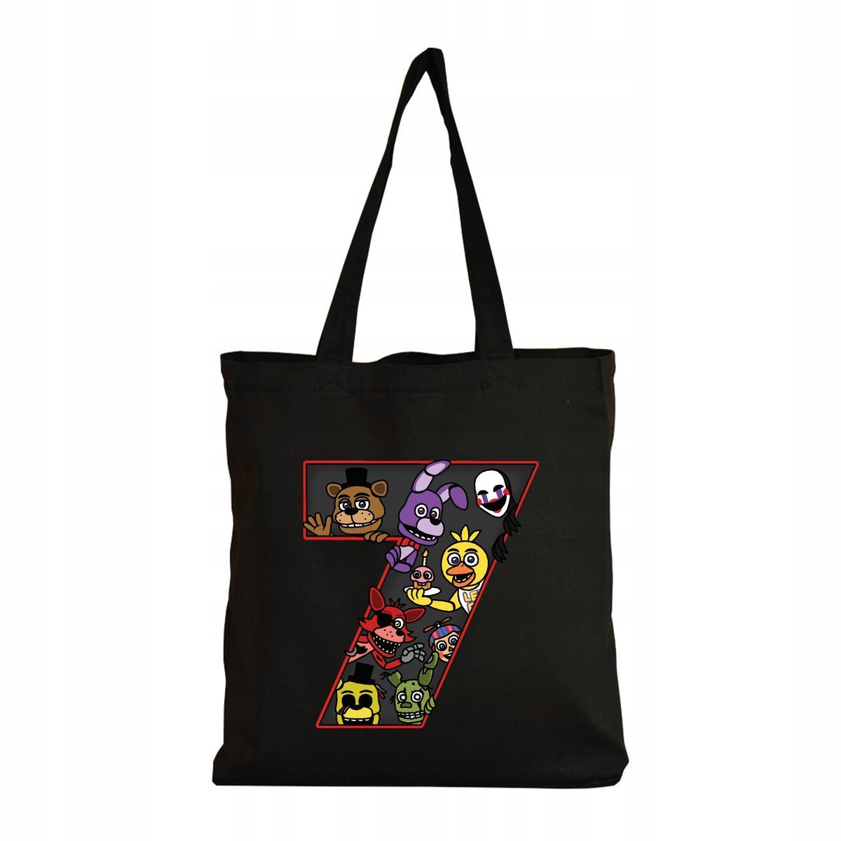 Eko Torba Bawełniana na ramię Zakupy Shopper Five nights at freddy's 2023