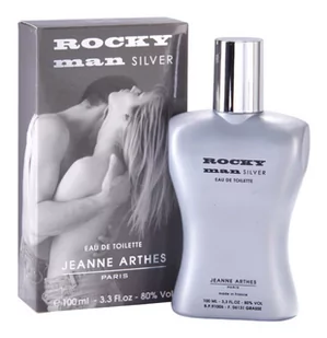 Jeanne Arthes Rocky Man Silver 100 ml Woda toaletowa - Wody i perfumy męskie - miniaturka - grafika 2