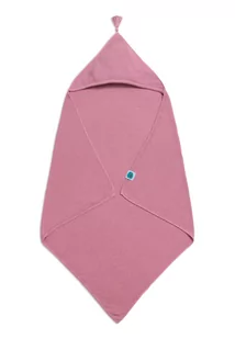 Koc bambusowy z kapturkiem PINK - Koce i narzuty dla dzieci - miniaturka - grafika 1