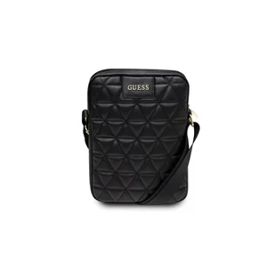 Guess Quilted Tablet Bag - Torba na notebooka / tablet 10" (czarny) - Torby na laptopy - miniaturka - grafika 6