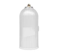 Kosmetyczki, organizery i kuferki - eCarla obrotowy organizer na kosmetyki 360 stopni Biały - miniaturka - grafika 1