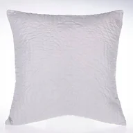 Poszewki na poduszki - Szara poszewka pikowana 45x45 cm - miniaturka - grafika 1
