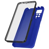 Etui i futerały do telefonów - Etui 360° do Xiaomi Redmi Note 11 / 11s Elastyczny przód i sztywny tył – niebieski - miniaturka - grafika 1