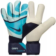 Piłka nożna - Rękawice Nike Grip3 FB2998-420 niebieski 7 - miniaturka - grafika 1