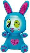 Zabawki interaktywne dla dzieci - Luminki Dziecięca Królik do Przytulania Świeci Gdy Dasz Mu Buzi Lampka - miniaturka - grafika 1