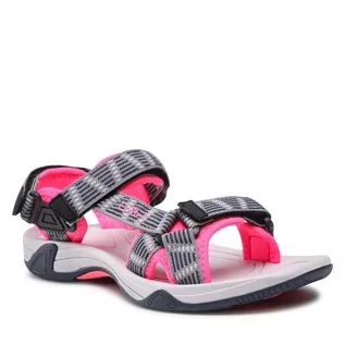 Sandały damskie - Sandały CMP - Hamal Wmn Hiking Sandal 38Q9956 Grey/Gloss - grafika 1