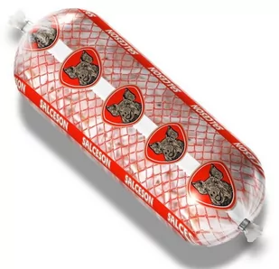 Osłonka z nadrukiem "Salceson" fi73/115 krążek 500 m - Artykuły masarskie - miniaturka - grafika 1