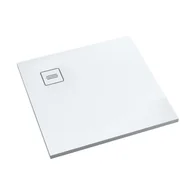 Brodziki prysznicowe - Brodzik Kwadratowy Protos Smooth White 80X80X3,5 Stabilsound Plus Kompozyt 3Sp.p1K-8080-M1 - miniaturka - grafika 1