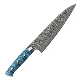 Takeshi Saji BTQ R-2 Black Nóż Szefa kuchni 18 cm - Noże kuchenne - miniaturka - grafika 1