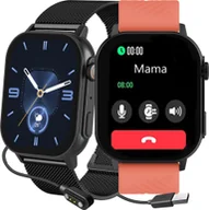 Smartwatch - Gravity GT15-3 BK/BK/RD - miniaturka - grafika 1
