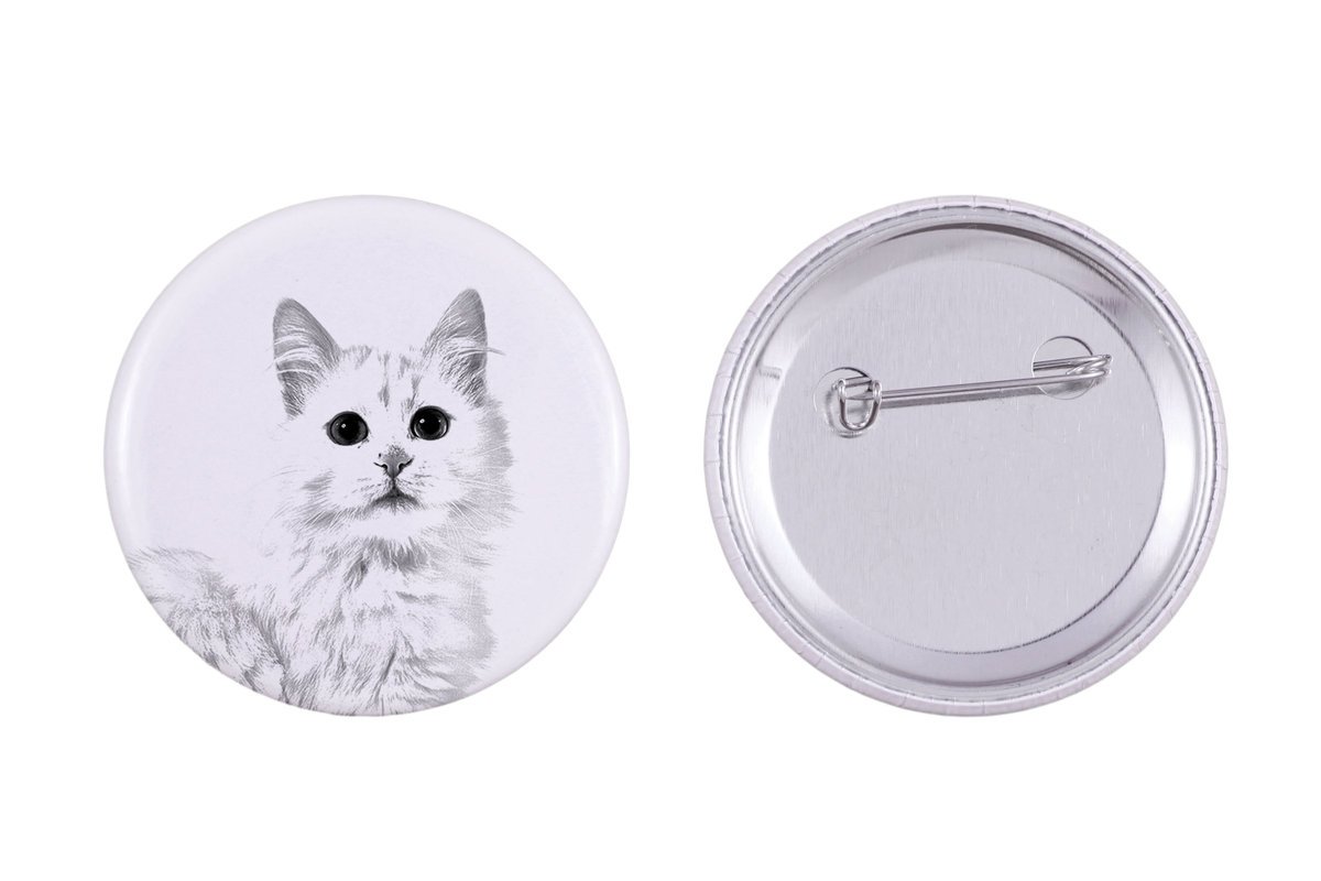 Turecka wiewiórka - ozdoba plecaka, personalizowana przypinka, idealny gadżet dla miłośników zwierząt marki Art-Dog