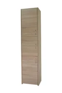 Szafki łazienkowe - Słupek łazienkowy Adaś 3D Sonoma 40 cm - miniaturka - grafika 1