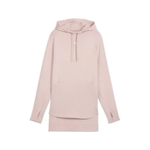 Damska bluza z kapturem MODEST PUMA Rose Quartz Pink - Bluzy sportowe damskie - miniaturka - grafika 1