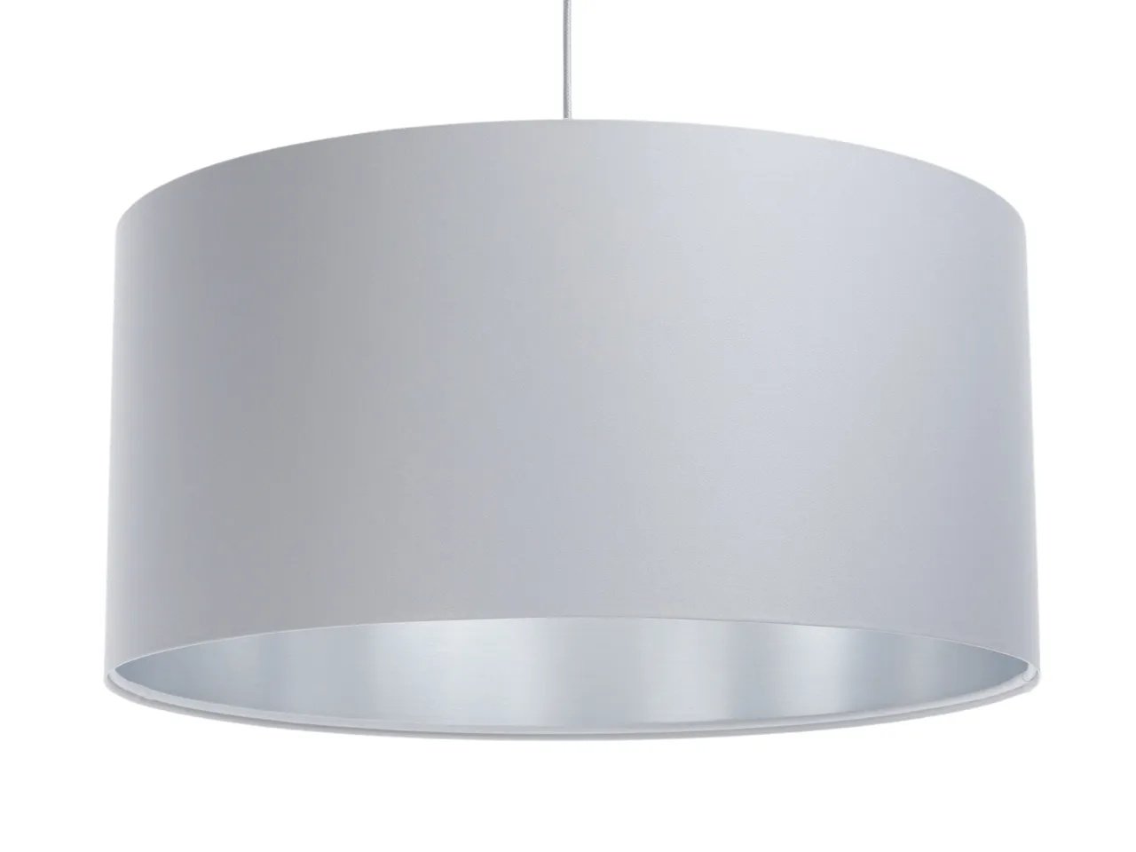 Lampa wisząca MODERN 70 szara/srebrne lustro