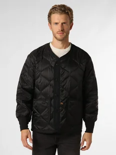 Alpha Industries Męska kurtka pikowana Mężczyźni czarny jednolity, S - Kurtki męskie - miniaturka - grafika 1