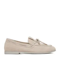 Mokasyny damskie - Mokasyny Badura EO-ADLEY-LT2308 Beżowy - miniaturka - grafika 1