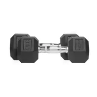 Hantle i ciężarki - Hantle Hex 2x9kg gumowane THORN+fit - miniaturka - grafika 1