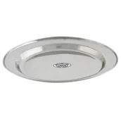 Miski i półmiski - Półmisek DOMOTTI England 29.2 x 20.5 cm Srebrny - miniaturka - grafika 1