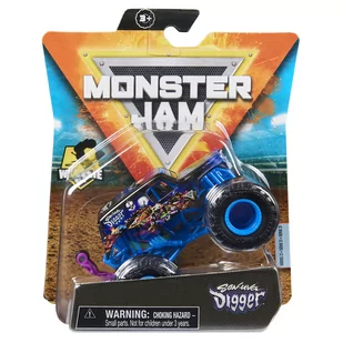 Monster Jam, 1:64,  1pak - Samochody i pojazdy dla dzieci - miniaturka - grafika 4