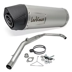 LeoVince kompletny układ wydechowy SBK LV ONE EVO, stal nierdzewna, nasadka węglowa, 1/1 do Yamaha MT-125 / YZF-R125 - Części motocyklowe - miniaturka - grafika 1