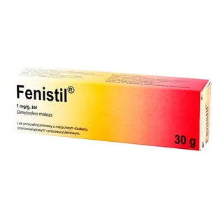 Fenistil 1mg/ml żel 30g (data ważności: 2023.09.30) (Import Równoległy) - Leki na alergię - miniaturka - grafika 1