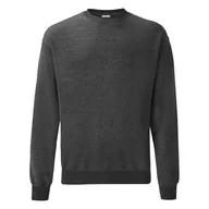 Bluzy męskie - Bluza męska Set-In Sweat Fruit of the Loom - Dark Heather Grey L - miniaturka - grafika 1
