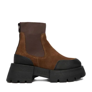 Sztyblety G-Star Raw CEO-WI16-525-05 Brązowy - Botki damskie - miniaturka - grafika 1