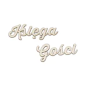 Scrapbooking - EKO-DECO, napis, księga gości - miniaturka - grafika 1