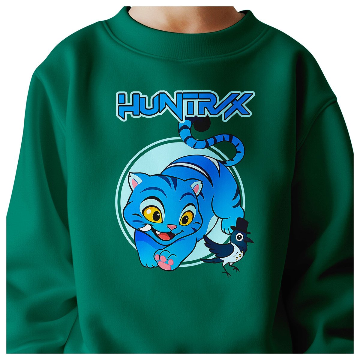 BLUZA DZIECIĘCA DERPY KOT DEMON HUNTERS HUNTRIX 134-140 BAWEŁNIANA JAKOŚĆ