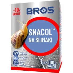 Preparat na ślimaki Snacol 3GB 1 kg BROS - Preparaty na chwasty i szkodniki - miniaturka - grafika 1