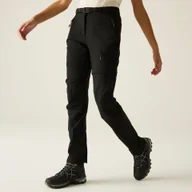 Odzież trekkingowa damska - Dare 2b Spodnie trekkingowe damskie z odpinanymi nogawkami Melodic Pro Czarny, Rozmiar: 38 - miniaturka - grafika 1