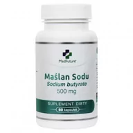 Witaminy i minerały - MedFuture Maślan Sodu 500mg, 60 kapsułek - miniaturka - grafika 1