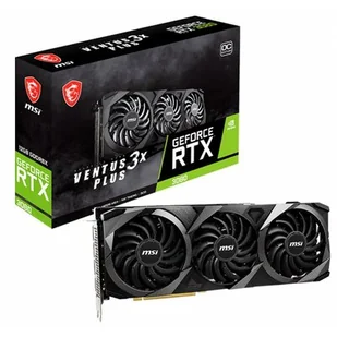 MSI Karta graf. RTX 3080 VENTUS 3X PLUS 12GOC LHR RTX 3080 VENTUS 3X PLUS 12G OC - Karty graficzne - miniaturka - grafika 1