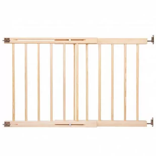 Bramka zabezpieczająca 72-122cm drewniana - Zabezpieczenia dla dzieci - miniaturka - grafika 1