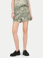 Spodnie sportowe damskie - ONLY Szorty materiałowe Palina 15324504 Zielony Regular Fit - miniaturka - grafika 1
