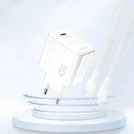 Ładowarki do telefonów - Ładowarka sieciowa Dudao A28 GaN 45W USB-C Szybka, Kompaktowa, Uniwersalna - miniaturka - grafika 1