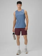 Spodenki męskie - 4F Spodenki treningowe szybkoschnące męskie - burgundowe XL - miniaturka - grafika 1