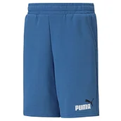 Spodenki damskie - PUMA Chłopięce szorty Ess Sweat B z dzianiny, Medium Gray Heather, rozmiar 128-160 EU - miniaturka - grafika 1