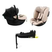 Foteliki samochodowe - Fotelik samochodowy Kinderkraft Endura Safe Modular Systm Beige - miniaturka - grafika 1