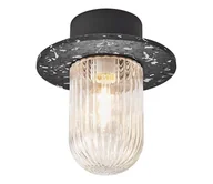 Lampy ogrodowe - Nordlux - Plafon zewnętrzny JANUKA 1xE27/60W/230V IP54 czarny - miniaturka - grafika 1