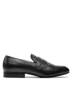 Calvin Klein Lordsy Moccasin HM0HM01541 Czarny - Półbuty męskie - miniaturka - grafika 1