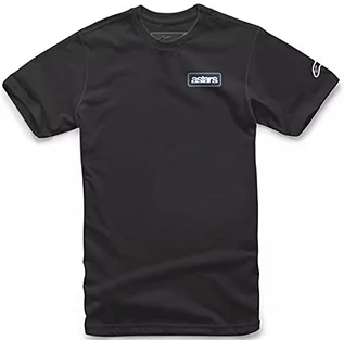 Koszulki męskie - Alpinestars Męski T-Shirt Manifest czarny czarny L - grafika 1