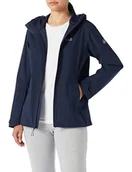 Kurtki damskie - Jack Wolfskin Damska Kurtka Pack & Go Shell, Nocny Niebieski, S - miniaturka - grafika 1